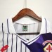 Fiorentina 91/92 Away White&Purple Soccer Jersey